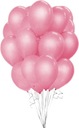 Шары розовые металлик 30 см 50 шт.