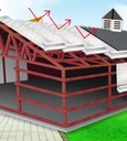 Теплоизоляционный мат Baufol, защита, утепление мансардной крыши, 120 м2