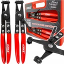 SZCZYPCE DO OPASEK ZACISKOWYCH ROZPRĘŻNYCH PROSTE ZESTAW SZCZYPIEC 2 EL