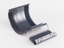 Соединитель желоба BUDMAT METAL 125 FLAMINGO