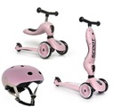 SCOOTANDRIDE Highwaykick1 2в1 1-5 лет Розовый+ШЛЕМ