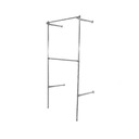 ПОЛКА НАСТЕННАЯ 1,5/2М РЕГУЛИРУЕМЫЕ вешалки МАГАЗИН