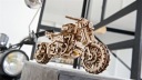 Мотоцикл СКРАМБЛЕР деревянный 3D ПАЗЛ