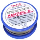 Odporový drôt KANTHAL D ⌀ 0,80mm Hmotnosť: 100g