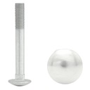 ŚRUBA ZAMKOWA M8X90 DIN 603 GRZYBKOWA OCYNK 1 Kg.