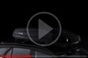 EVO 550L СЕРЫЙ 3D BOX BOX TRACK ГРОБ БАГАЖНИК НА КРЫШУ ЛЫЖНАЯ КОЛЯСКА
