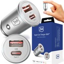Универсальное автомобильное зарядное устройство 45Вт USB-C USB-A USB 3mk Car Charger
