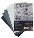 Цветной блок АРТ серый Shan А4 20 листов