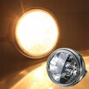 SVETLOMET PREDNÁ LAMPA MOTOCYKEL 7inch LED ZLATÁ Prispôsobenie k vozidlu univerzálny produkt