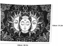 wiszący księżyc słońce gobelin dekoracja 130x150cm Zastosowanie dekoracja ściany