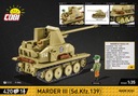 COBI-3050 Tank Marder III Sd.Kfz.139 heroes 3 Značka Cobi