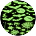 Флуоресцентные НАКЛЕЙКИ СВЕТЯТСЯ В ТЕМНОТЕ ХЭЛЛОУИН