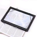 УВЕЛИЧЕНИЕ ДЛЯ ЧТЕНИЯ А4, СВЕТОДИОДНОЕ, БОЛЬШОЕ УВЕЛИЧИТЕЛЬНОЕ СТЕКЛО