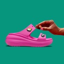 ЖЕНСКИЕ САБО НА ПЛАТФОРМЕ CROCS ТАПОЧКИ FOAM CRUSH CLOG размер 41/42