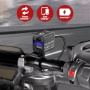 ЗАРЯДНИЙ ПРИСТРІЙ МОТОЦИКЛЕТНА KEWIG USB USB-C ШВИДКІ ЗАРЯДКА 100W QC ВОЛЬТМЕТР  фото 9