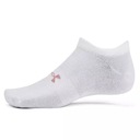 Ponožky členkové ponožky dámske Under Armour Essential No Show 3 PÁRY veľ. S Dominujúca farba biela