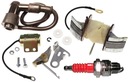 WSK 125 КАТУШКА ЗАЖИГАНИЯ, ПРЕРЫВАТЕЛЬ ЗАЖИГАНИЯ, СВЕЧА