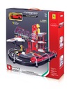 Ferrari Racing Garage 1:43 BBurago Materiał karton metal papier plastik