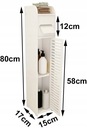 Skrinka regál kúpeľňový na papier 80 Stĺpik Kód výrobcu 15-17-80