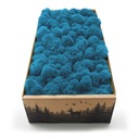 Финский мох 500г сетка, синий