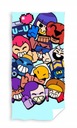 SUPERCIENKIE WŁÓKNO RĘCZNIK PLAŻOWY KĄPIELOWY PLAŻOWY 70X140 BRAWL STARS