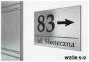 Табличка АДРЕСНАЯ ДОСКА АЛЮМИНИЕВАЯ НОМЕР ДОМА 20х30.