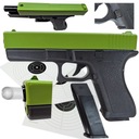 Pistolet Replika ASG Pistolet PÓŁMETAL NA KULKI 6mm + 2 Tarcze