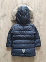 5.10.15 tmavomodrý kabát prešívaná zimná bunda s kapucňou 92 Pohlavie dievčatá