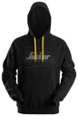 LIMITED SNICKERS WORKWEAR AWC 2800 ЧЕРНАЯ ТОЛСТОВКА С ЛОГОТИПОМ