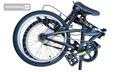 Skladací bicykel Discovery Nilox X0 rám 50,8 cm koleso 20 &quot; čierna Materiál rámu oceľ