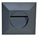 Лестничный светильник SQUARE LED 2W 4000K АНТРАЦИТ