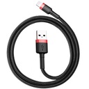 USB-A — кабель Lightning, Baseus Cafule 2,4 А, 0,5 м