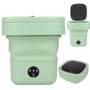 МАЛЕНЬКАЯ СКЛАДНАЯ ПОРТАТИВНАЯ СТИРАЛЬНАЯ МАШИНА 3 РЕЖИМА ИЗМЕРЕНИЯ ВРЕМЕНИ ЗЕЛЕНАЯ 11л