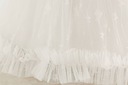 Elegantné šaty s čipkovanou mašličkou pre dievčatko TT082Y Dominujúci materiál polyester