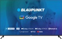 BLAUPUNKT 65-ДЮЙМОВЫЙ LED 4K UHD SMART GOOGLE TV DOLBY ATMOS HDR