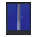 НИЗКИЙ ШКАФ ДВУХДВЕРНЫЙ, СИНИЙ