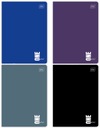 A5/60 Notebook One Color Interdruk x10 ПК микс