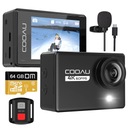 СПОРТИВНАЯ КАМЕРА, 24 МП, WIFI, 4K, 60 кадров в секунду, GO PRO, аккумулятор, 64 ГБ, КАРТА