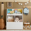 Полка-шкаф для книг и украшений для хранения детских игрушек KMB83-W