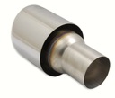 Насадка глушителя ULTER 120 мм диаметром 55 - 76 N1-120-1, крышка из нержавеющей стали