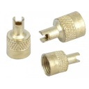 ШЛЯПА МЕТАЛЛИЧЕСКАЯ ТРУБА С КЛЮЧОМ, 20 ШТ.