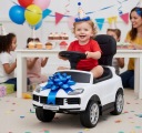 ЇЗДОВИЙ ШТОВХАЧ ХОДУНКИ PORSCHE CAYENNE 3В1 МУЗИКА AUTKO АВТОМОБІЛЬ WHITE COIL