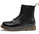 39 GLANY BOTKI WORKERY UNISEX DR BOOTS COMBAT GOTH SKÓRZANE TRAPERKI CZARNE