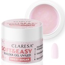 Claresa Żel Budujący Soft&Easy Mleczny drobinka 45