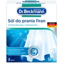 Dr. Beckmann Soľ na pranie Bielenie záclon 6x40g Stav balenia originálne