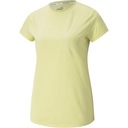 Koszulka damska Puma RTG Heather Logo Tee żółta 58 Płeć kobieta