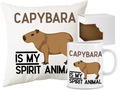 Комплект Подушка+Кружка CAPIBRA дух животного