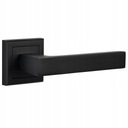 ЧЕРНАЯ ДВЕРНАЯ РУЧКА С ПРУЖИННОЙ ПОДДЕРЖКОЙ