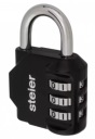 КОМБИНИРОВАННЫЙ НАВЕСНОЙ ЗАМОК STEIER KS3-40 40 ММ