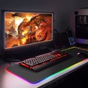 БОЛЬШОЙ КОВРИК ДЛЯ ИГРОВОЙ МЫШИ RGB СО СВЕТОДИОДНОЙ ПОДСВЕТКОЙ